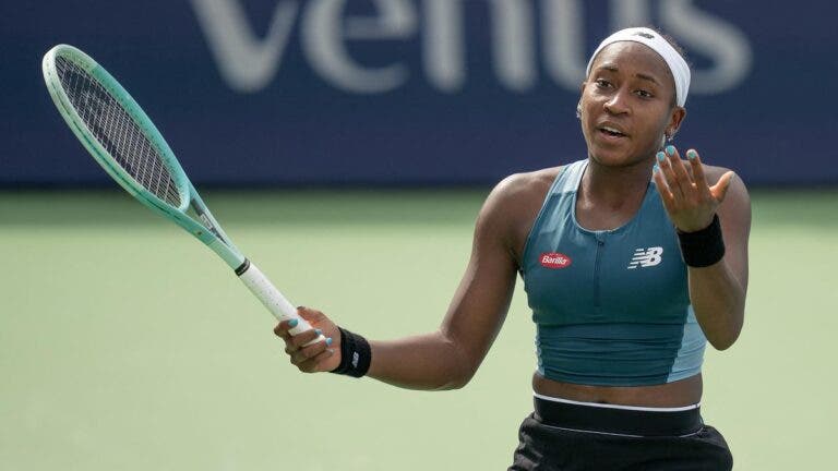 Gauff explica o que tem de melhorar para o US Open após desilusão em Cincinnati