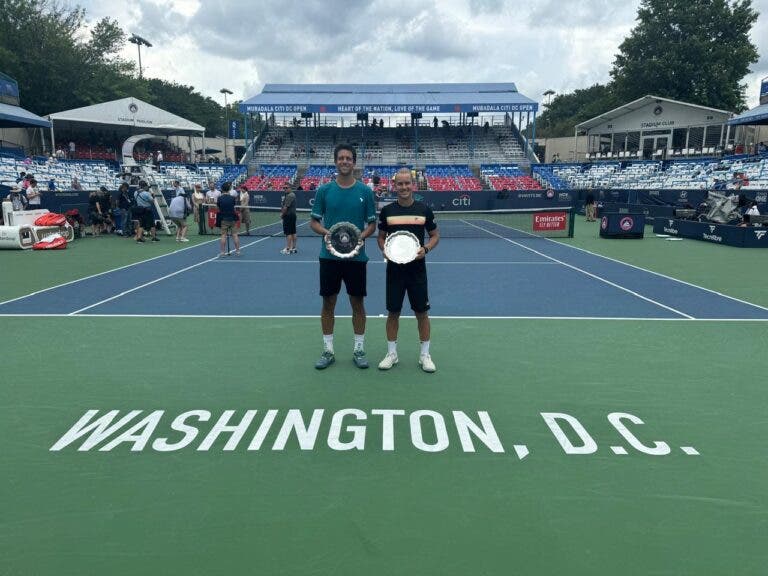 Rafael Matos e Marcelo Melo são vice-campeões no ATP 500 de Washington