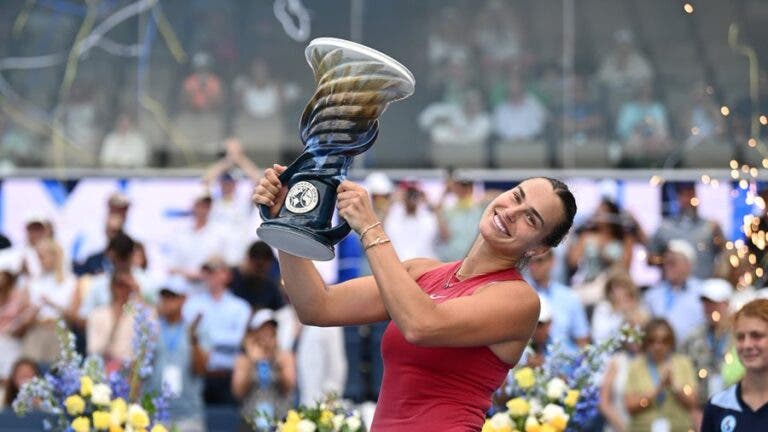 Sabalenka quer mais: «Esquecer este título e concentrar no US Open»