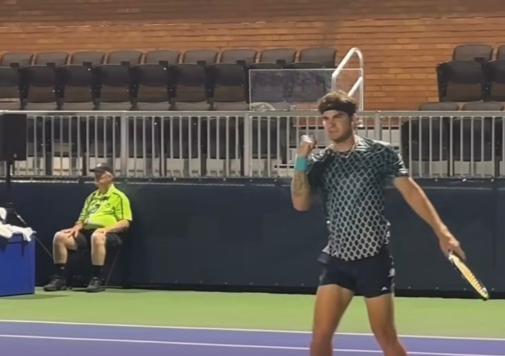 Thiago Wild vence de virada na estreia em Winston-Salem