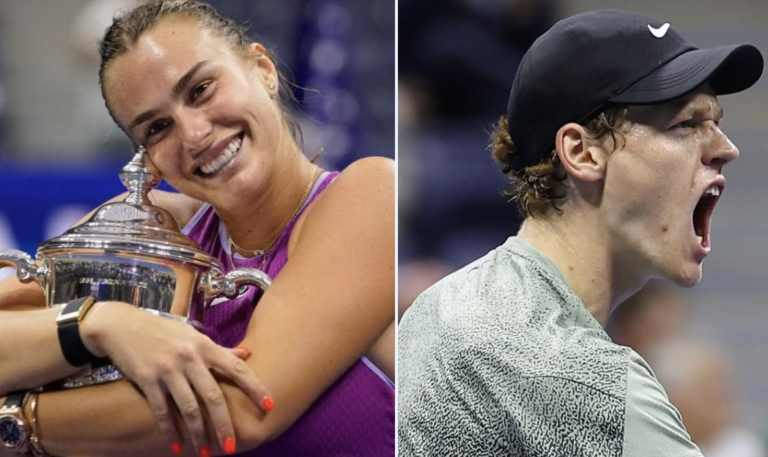 A estatística insólita que vale feito raro à dupla formada por… Sinner e Sabalenka