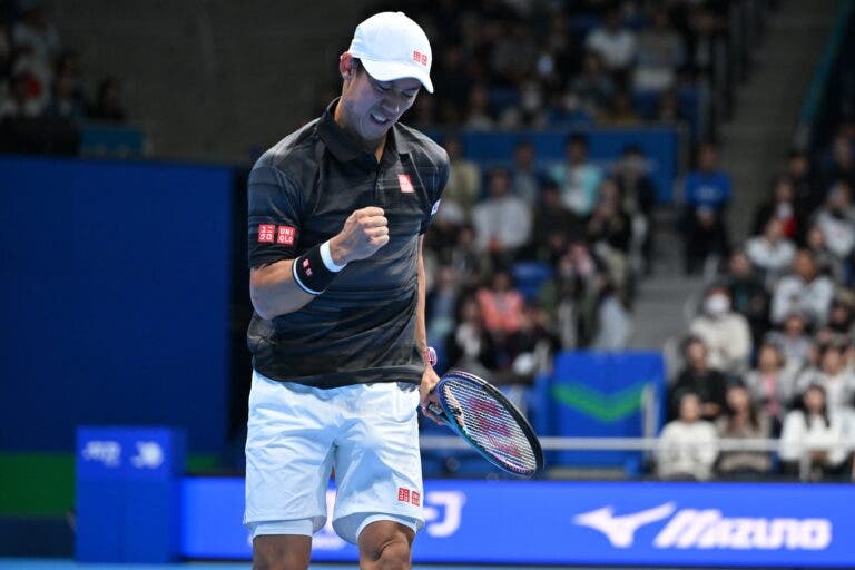 Nishikori volta a ganhar em Xangai seis anos depois e Shang marca duelo… com Alcaraz