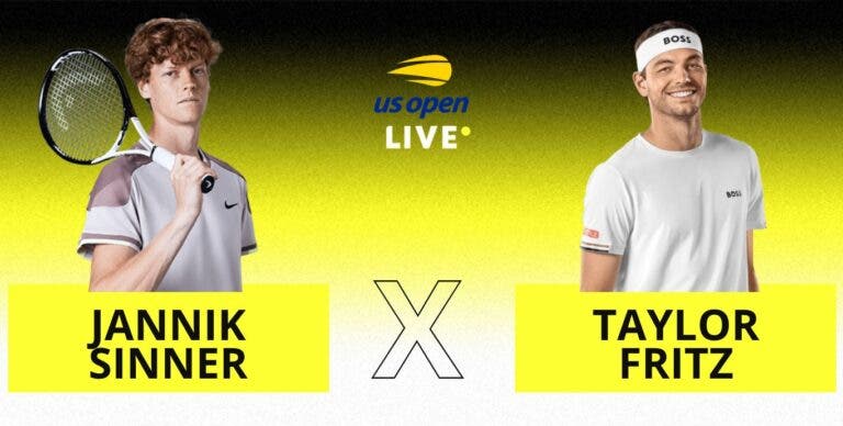 [AO VIVO] Acompanhe Sinner x Fritz na final do US Open em tempo real