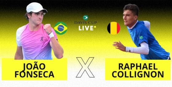 Ao Vivo Acompanhe Jo O Fonseca X Blockx Pela Davis Cup Finals Em