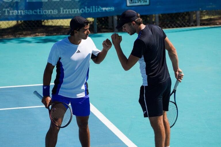 Rocha e Faria conquistam segundo Challenger junto em pares