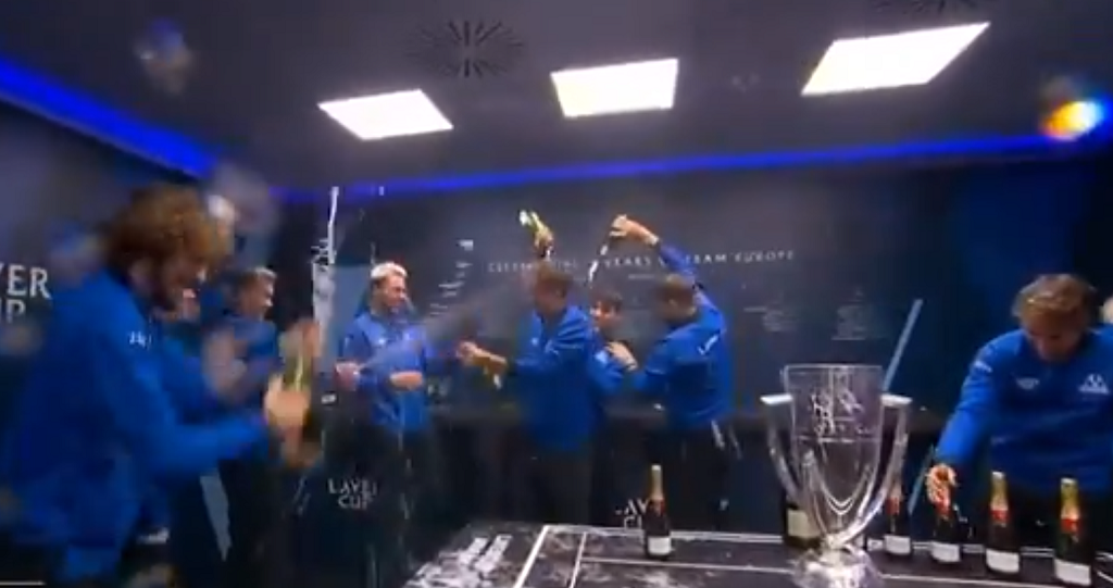 [VÍDEO] Assim foi a grande festa da Europa no regresso aos títulos na Laver Cup