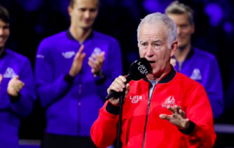 McEnroe estava pronto para fazer a festa na Laver Cup: «Tínhamos ali o champanhe…»