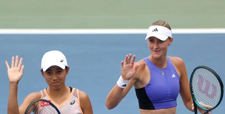 Mladenovic e Zhang (23 derrotas seguidas em singulares) surpreendem rumo à final de pares do US Open