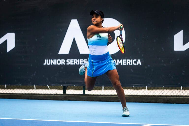 Nauhany Silva e Pedro Dietrich são campeões do Australian Open Juniors Series South America, no Rio