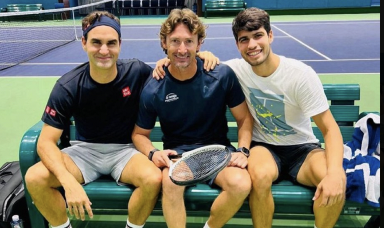 Alcaraz e o treino com Federer em Xangai: «Deu-me uma master class»