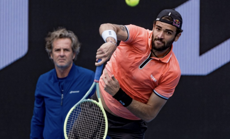 Berrettini separa-se do antigo treinador de Rafael Nadal