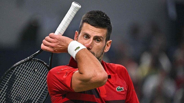 Djokovic desiste de Paris-Bercy e tem qualificação para as ATP Finals em (grande) risco