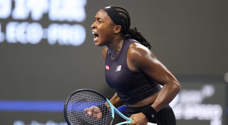 Gauff joga muito e regressa aos grandes títulos no WTA 1000 de Pequim