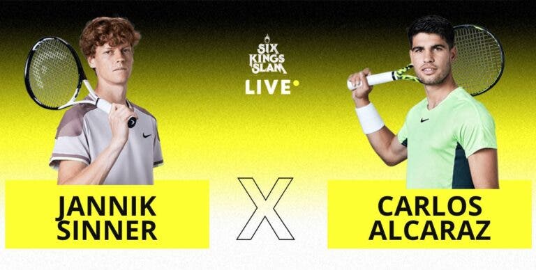 [AO VIVO] Acompanhe Sinner x Alcaraz na final do Six Kings Slam ao vivo hoje