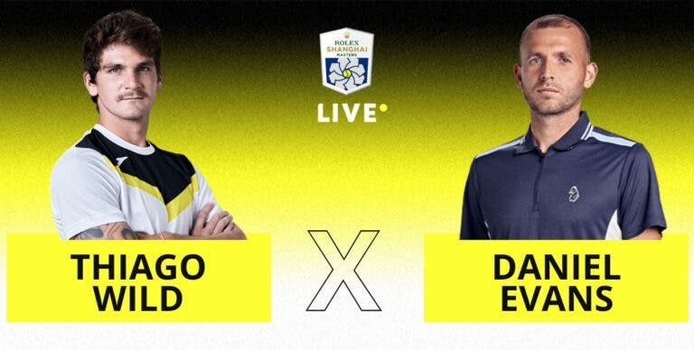 [AO VIVO] Acompanhe Thiago Wild x Evans em Xangai em tempo real