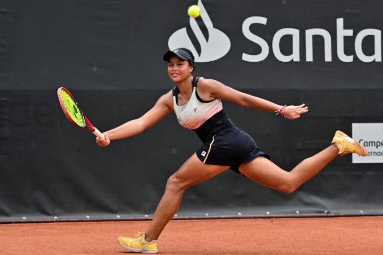 Nauhany Silva vai às quartas de um ITF pela primeira vez na carreira aos 14 anos