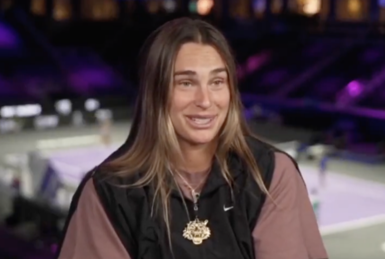 Sabalenka feliz na Arábia Saudita: «Não tenho nenhum problema em jogar aqui»