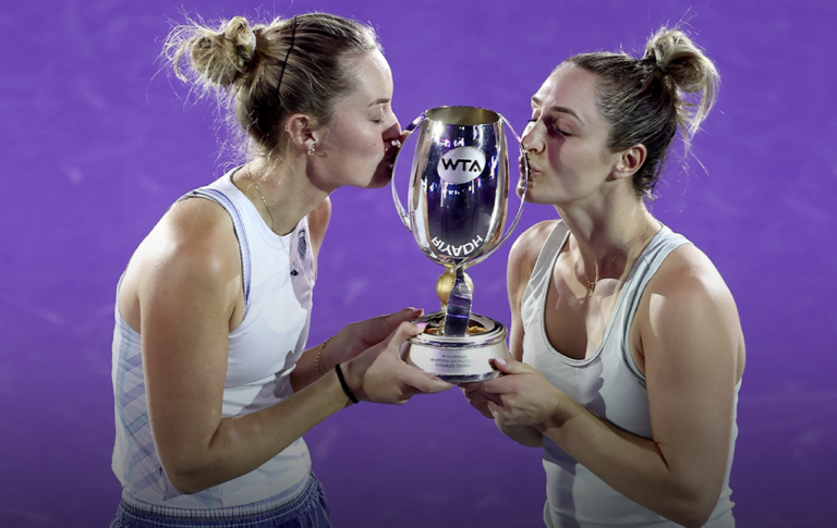 Dabrowski e Routliffe varrem WTA Finals e levam prémio milionário para casa