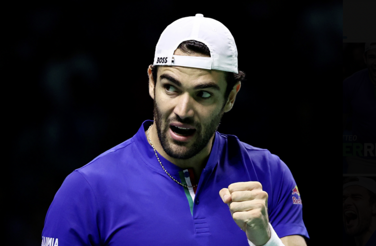 Berrettini perfeito deixa Itália a um passo de revalidar o título na Taça Davis