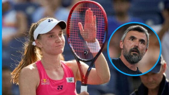 Ivanisevic explica o que está a trabalhar para mudar no jogo de Rybakina