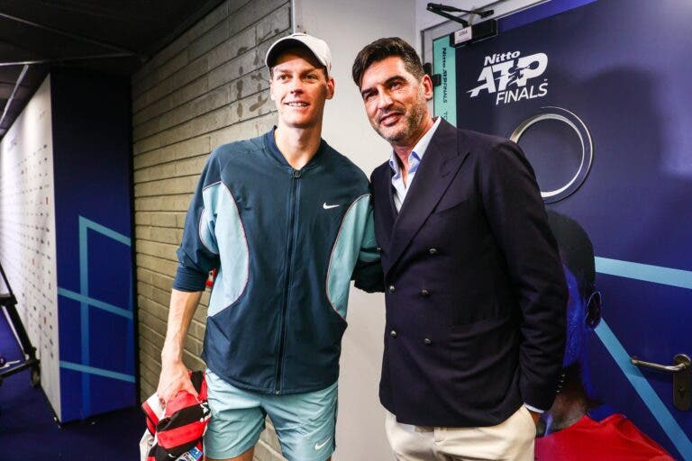 Paulo Fonseca surpreendeu Sinner nas ATP Finals: «Foi incrível conhecê-lo»