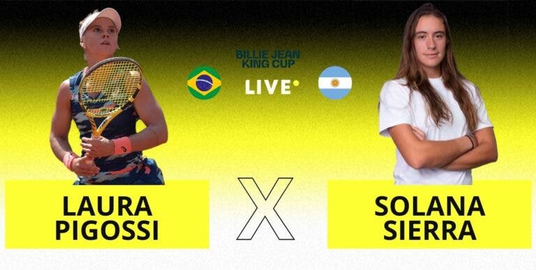 [AO VIVO] Acompanhe Laura Pigossi x Sierra na BJK Cup em tempo real