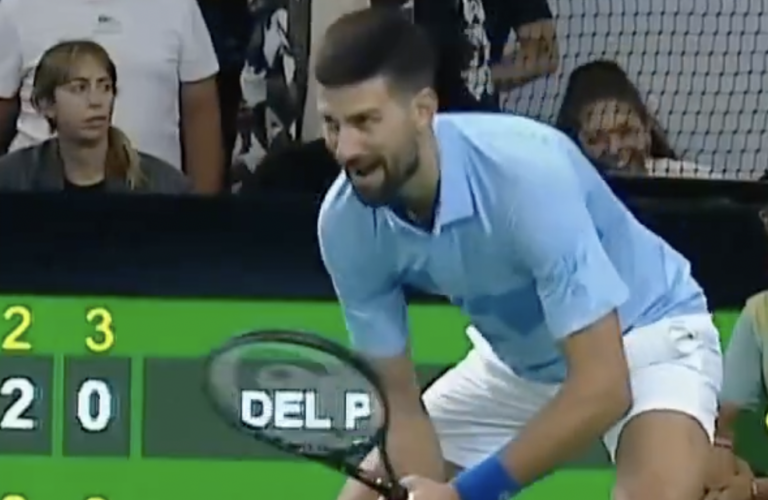 [VÍDEO] Del Potro desafiou Djokovic a imitar Nadal… e o sérvio cumpriu