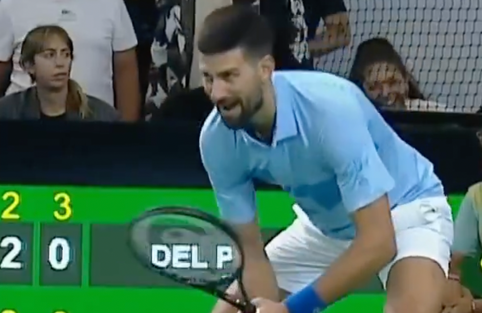 [VÍDEO] Del Potro desafiou Djokovic a imitar Nadal… e o sérvio cumpriu