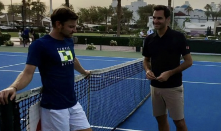 Federer surpreende com visita especial a amigo de longa data no circuito