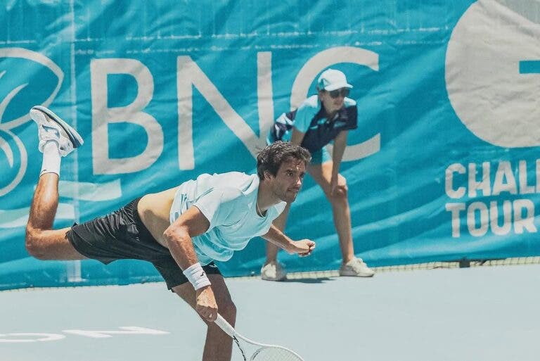 Francisco Cabral deixa excelentes detalhes frente a top 100 de singulares em Noumea