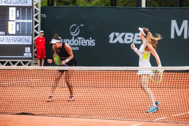 Ingrid Martins vence de virada na estreia nas duplas em Florianópolis