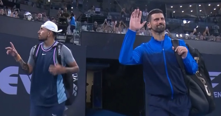 Djokovic e Kyrgios brilham juntos rumo à segunda ronda de pares em Brisbane