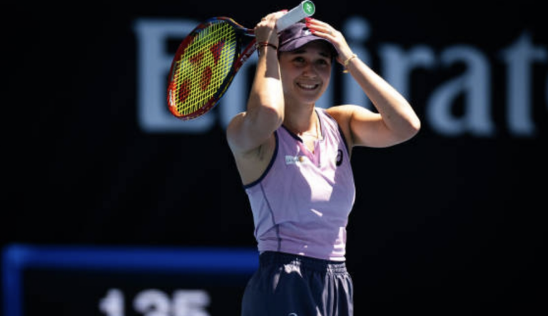 Lys, a lucky loser que se soltou no Australian Open: «Quanto mais penso, pior jogo»