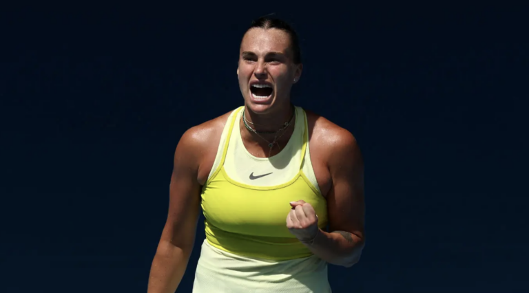 Sabalenka arrasa Andreeva e regressa aos ‘quartos’ no Australian Open