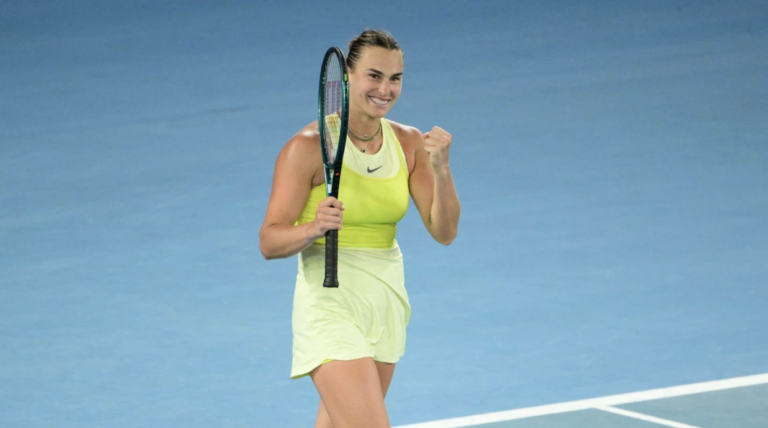 Sabalenka perde set no Australian Open dois anos depois mas avança para terceira meia-final seguida