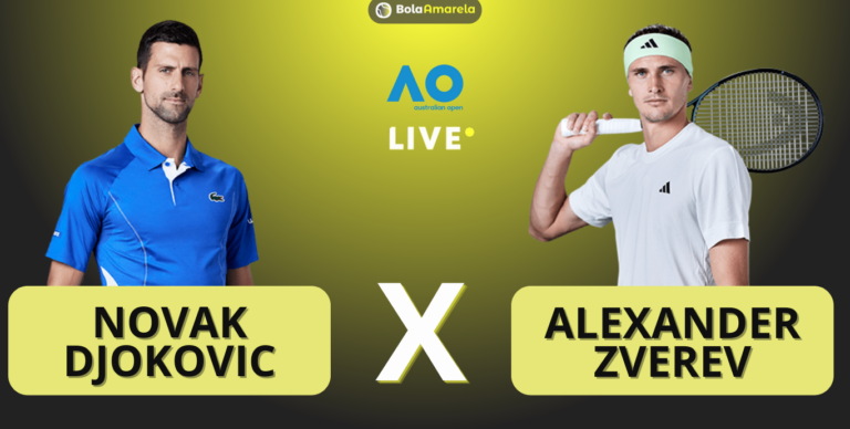 [AO VIVO] Acompanhe Djokovic x Zverev no Australian Open em tempo real