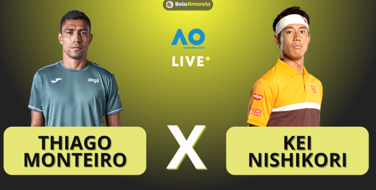 [AO VIVO] Acompanhe Thiago Monteiro x Nishikori no Australian Open em tempo real