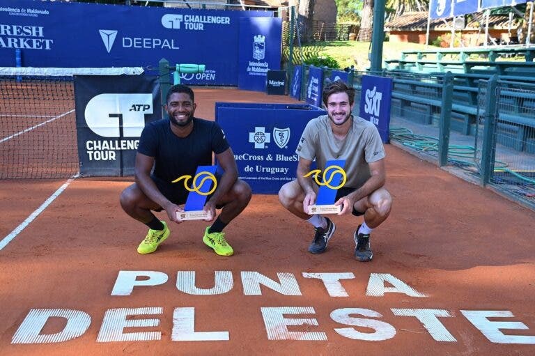 Gustavo Heide e João Lucas Reis conquistam o título de duplas em Challenger no Uruguai