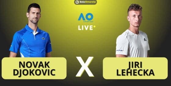 [AO VIVO] Acompanhe Djokovic x Lehecka no Australian Open em tempo real