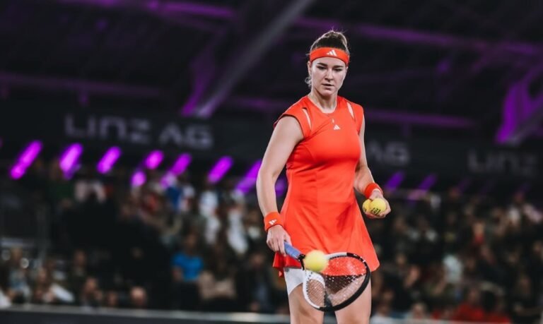 Muchova sobrevive em Linz; Tauson continua imparável em 2025