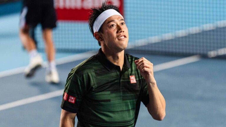 Classe é permanente: Nishikori regressa a uma meia-final ATP mais de quatro anos depois