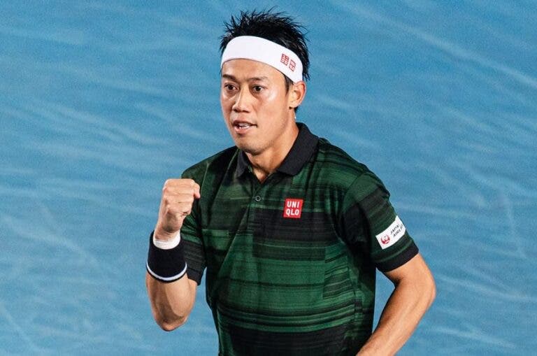 Nishikori está de volta ao top 100 mundial: «Isto torna tudo ainda mais especial»