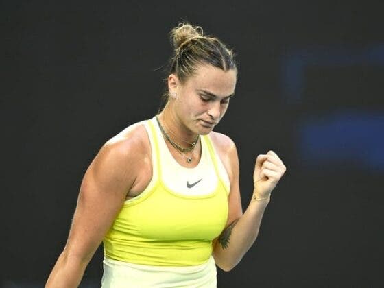Sabalenka com medo do doping: «Já não bebo do mesmo copo se for à casa de banho…»