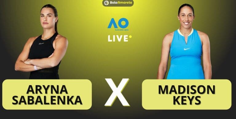 [AO VIVO] Acompanhe Sabalenka x Keys pela final do Australian Open em tempo real