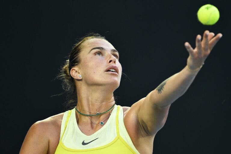 Sabalenka e uma potência… natural: «Não há nenhum segredo, só boa genética»