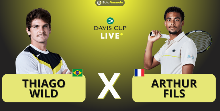 [AO VIVO] Acompanhe Thiago Wild x Fils na Copa Davis em tempo real