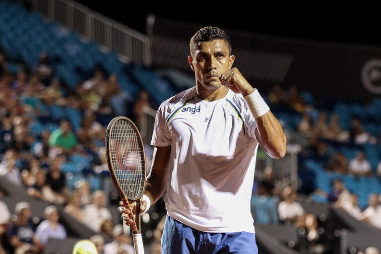 Thiago Monteiro vence batalha e mantém registo impressionante em estreias do Rio Open