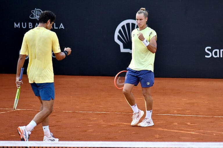 Rafael Matos e Marcelo Melo alcançam grande vitória e marcam duelo com Francisco Cabral no Rio Open