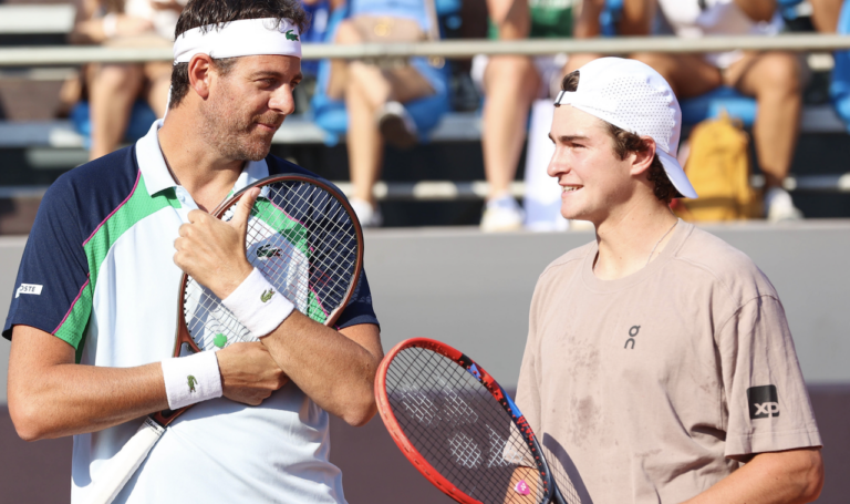 Del Potro e Fonseca jogaram juntos num encontro especial no Rio