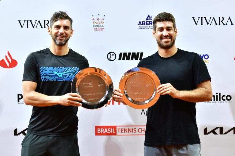 Orlando Luz é campeão de duplas no Brasil Tennis Challenger e alcança melhor ranking da carreira